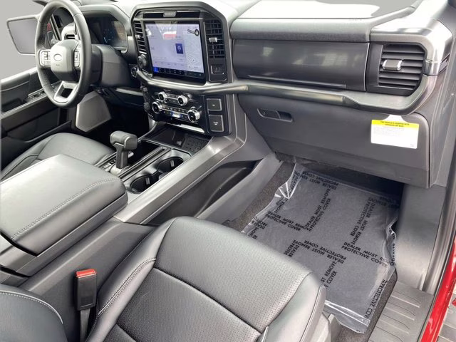 2026 Ruby Red Metallic Tinted Clearcoat Ford F-150 LARIAT 4X4 Truck