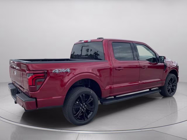 2026 Ruby Red Metallic Tinted Clearcoat Ford F-150 LARIAT 4X4 Truck