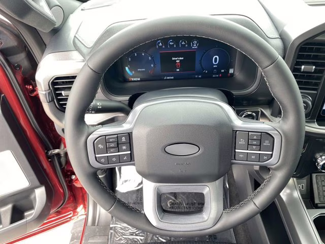 2026 Ruby Red Metallic Tinted Clearcoat Ford F-150 LARIAT 4X4 Truck