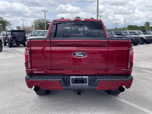 2026 Ruby Red Metallic Tinted Clearcoat Ford F-150 LARIAT 4X4 Truck
