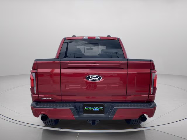 2026 Ruby Red Metallic Tinted Clearcoat Ford F-150 LARIAT 4X4 Truck