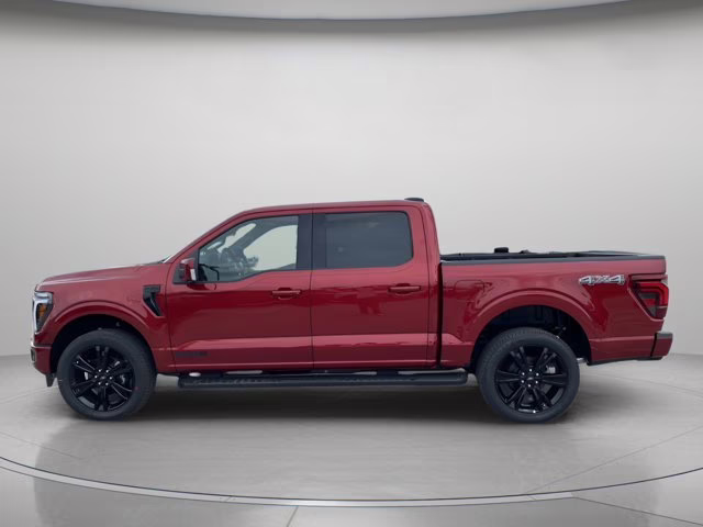 2026 Ruby Red Metallic Tinted Clearcoat Ford F-150 LARIAT 4X4 Truck