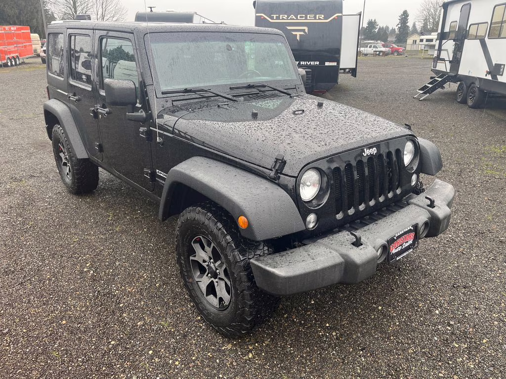 2017 Black Clearcoat Jeep Wrangler Unlimited Sport 4X4 SUV