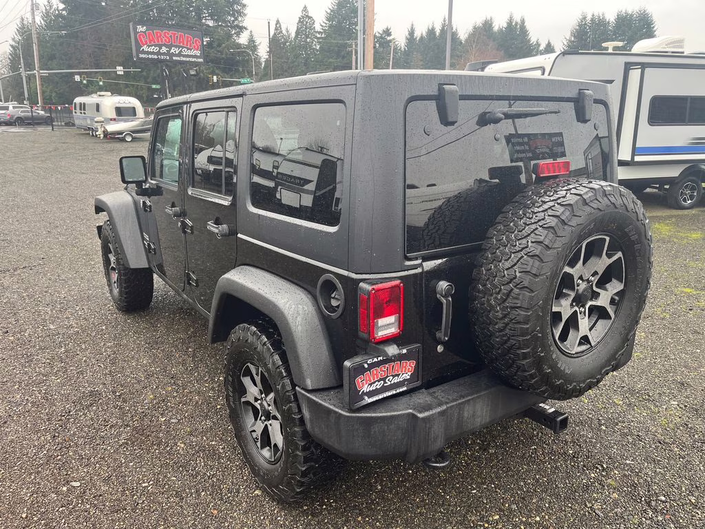 2017 Black Clearcoat Jeep Wrangler Unlimited Sport 4X4 SUV