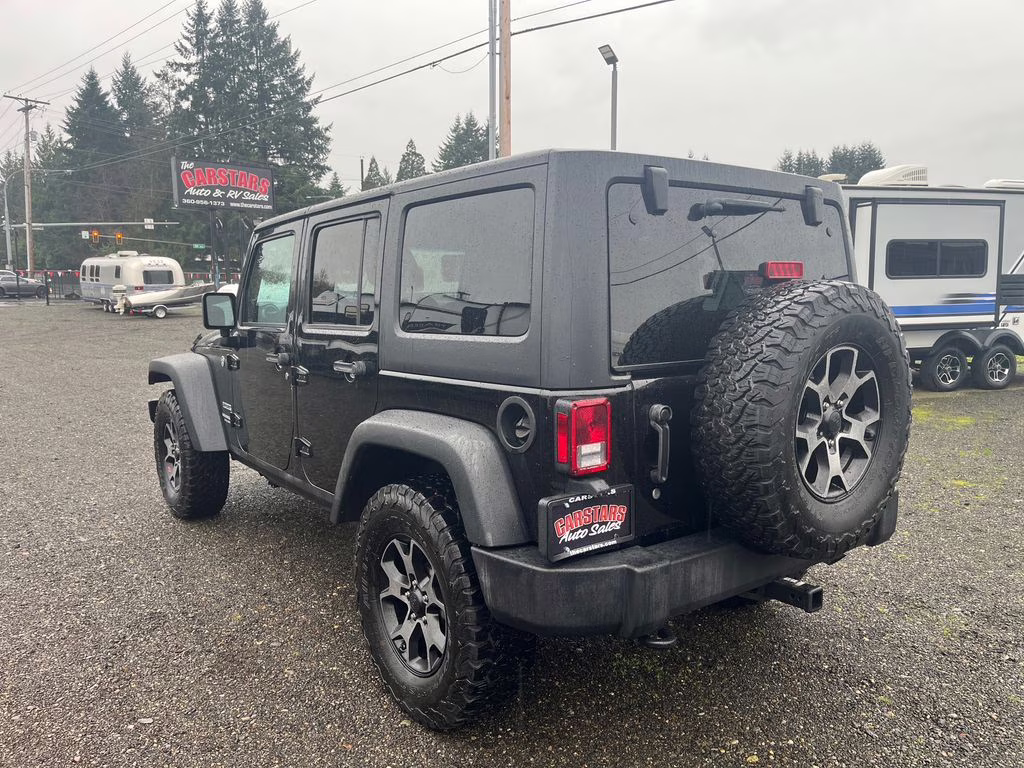 2017 Black Clearcoat Jeep Wrangler Unlimited Sport 4X4 SUV