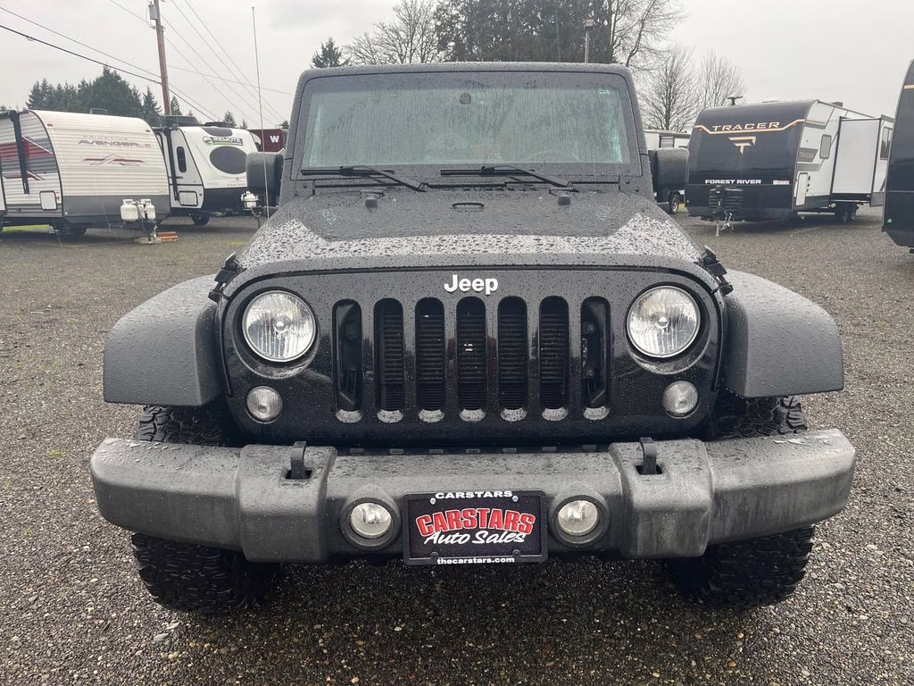 2017 Black Clearcoat Jeep Wrangler Unlimited Sport 4X4 SUV