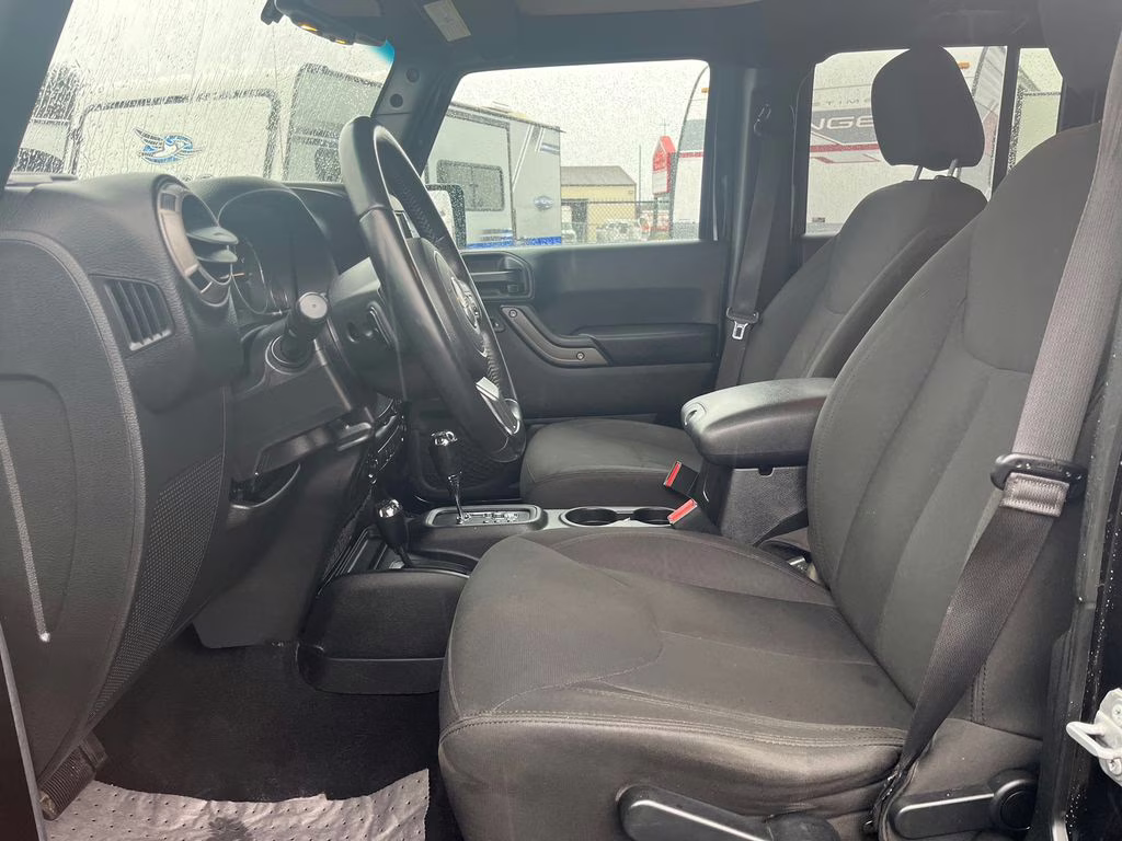 2017 Black Clearcoat Jeep Wrangler Unlimited Sport 4X4 SUV