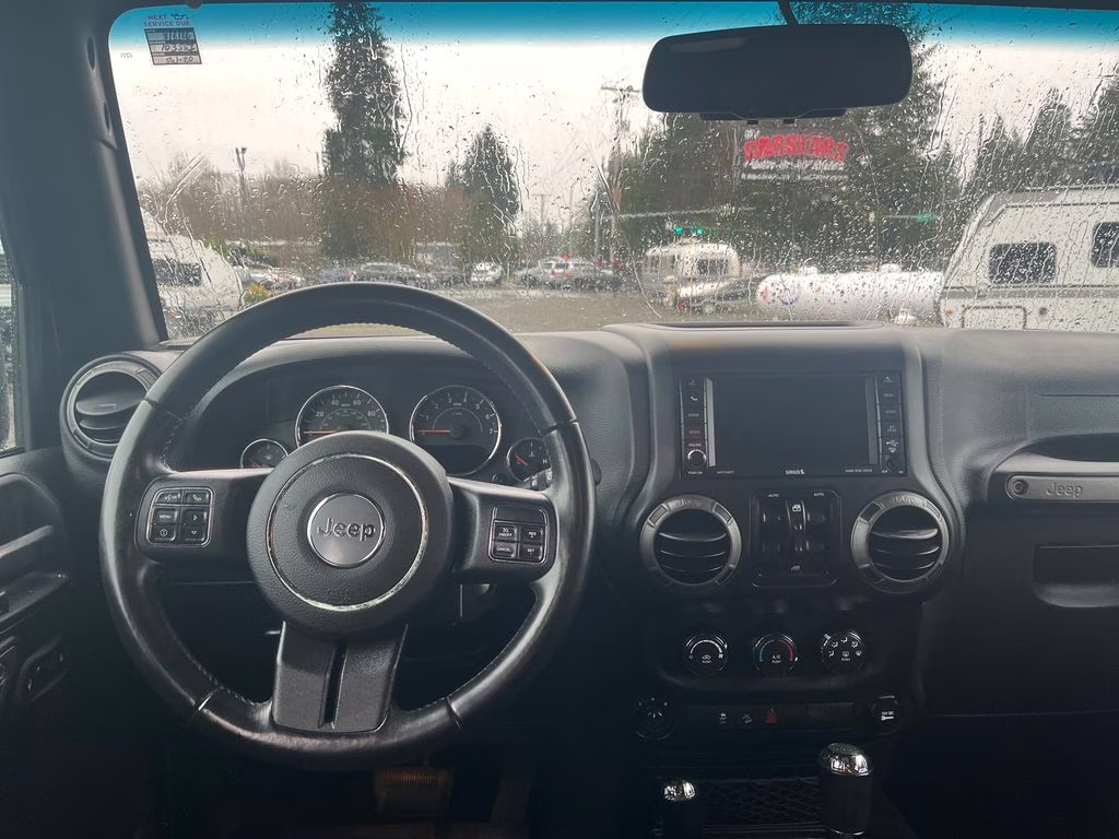 2017 Black Clearcoat Jeep Wrangler Unlimited Sport 4X4 SUV