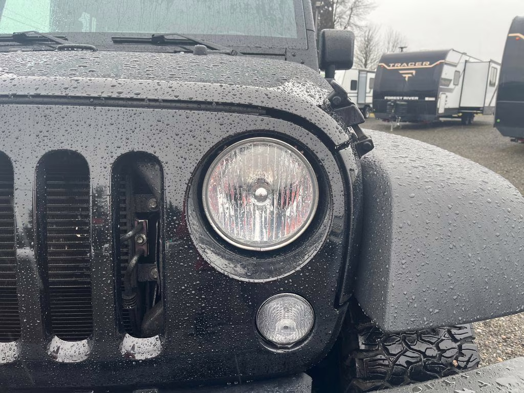 2017 Black Clearcoat Jeep Wrangler Unlimited Sport 4X4 SUV