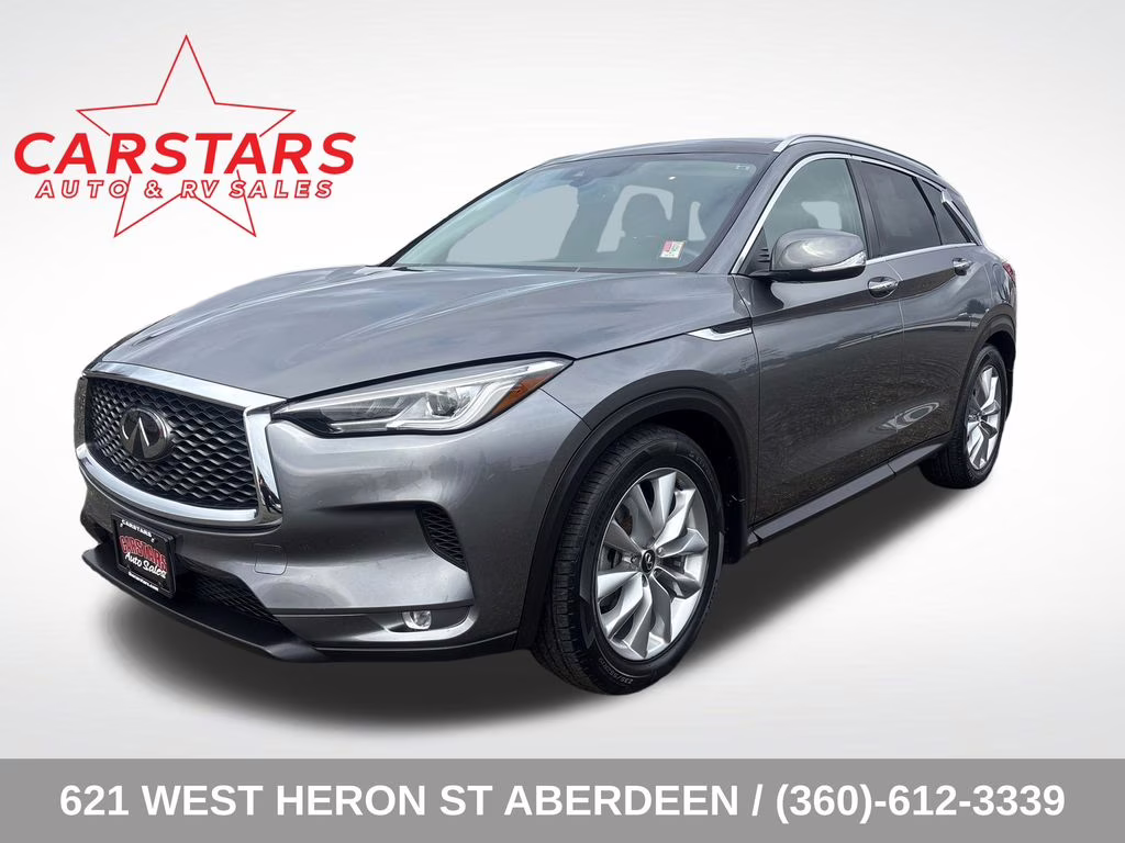 2020 Graphite Shadow INFINITI QX50 LUXE AWD SUV