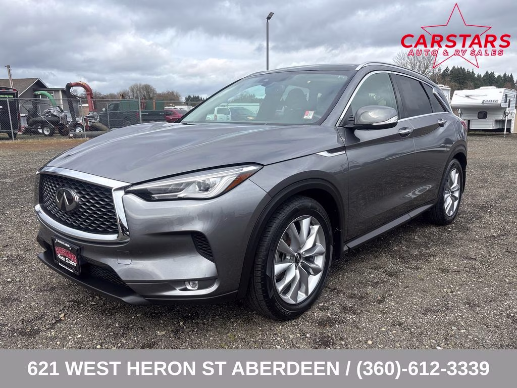 2020 Graphite Shadow INFINITI QX50 LUXE AWD SUV