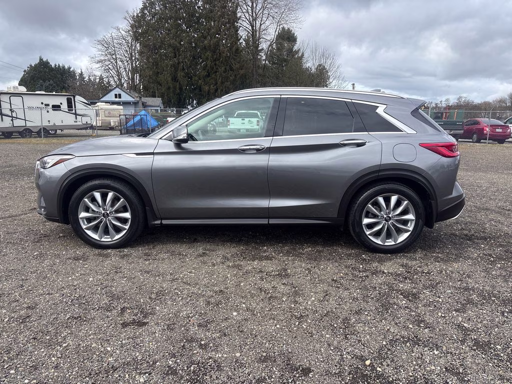 2020 Graphite Shadow INFINITI QX50 LUXE AWD SUV