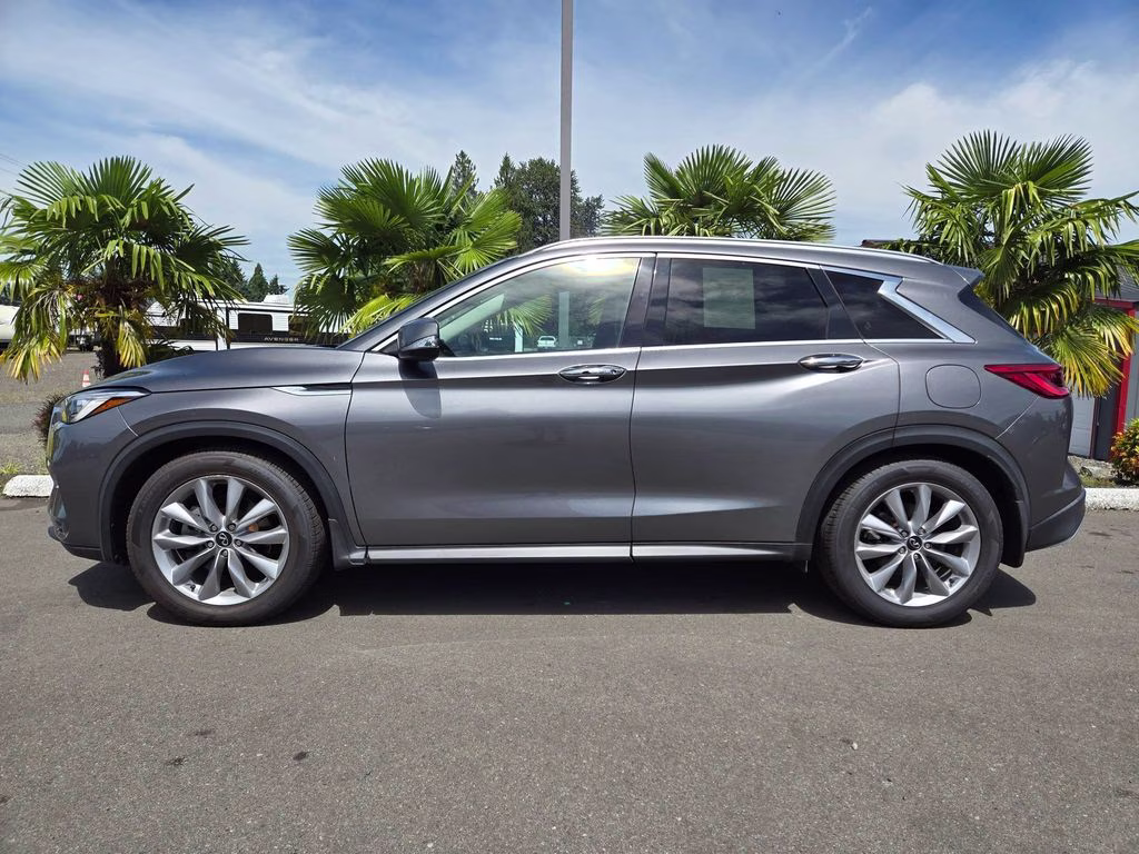 2020 Graphite Shadow INFINITI QX50 LUXE AWD SUV