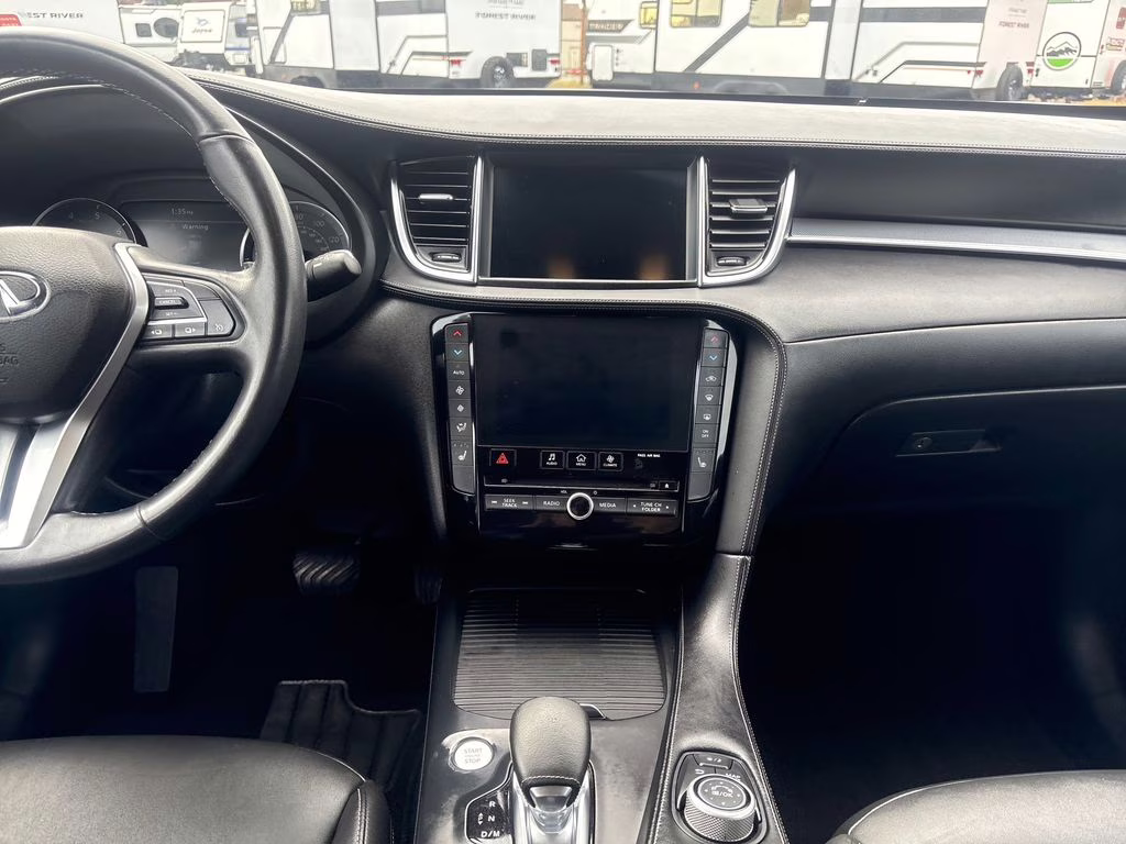 2020 Graphite Shadow INFINITI QX50 LUXE AWD SUV