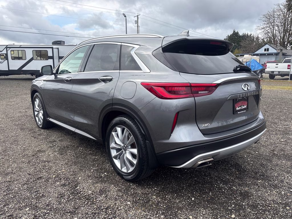 2020 Graphite Shadow INFINITI QX50 LUXE AWD SUV