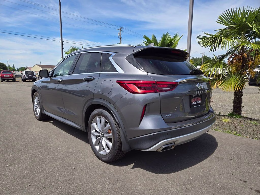2020 Graphite Shadow INFINITI QX50 LUXE AWD SUV