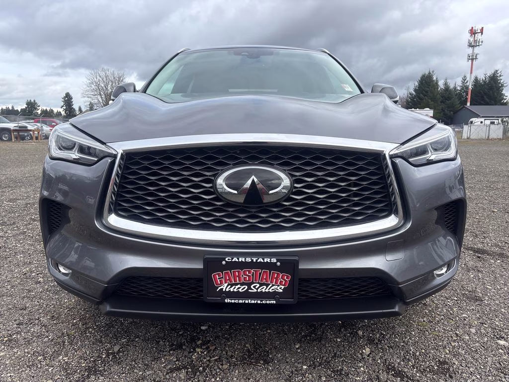 2020 Graphite Shadow INFINITI QX50 LUXE AWD SUV