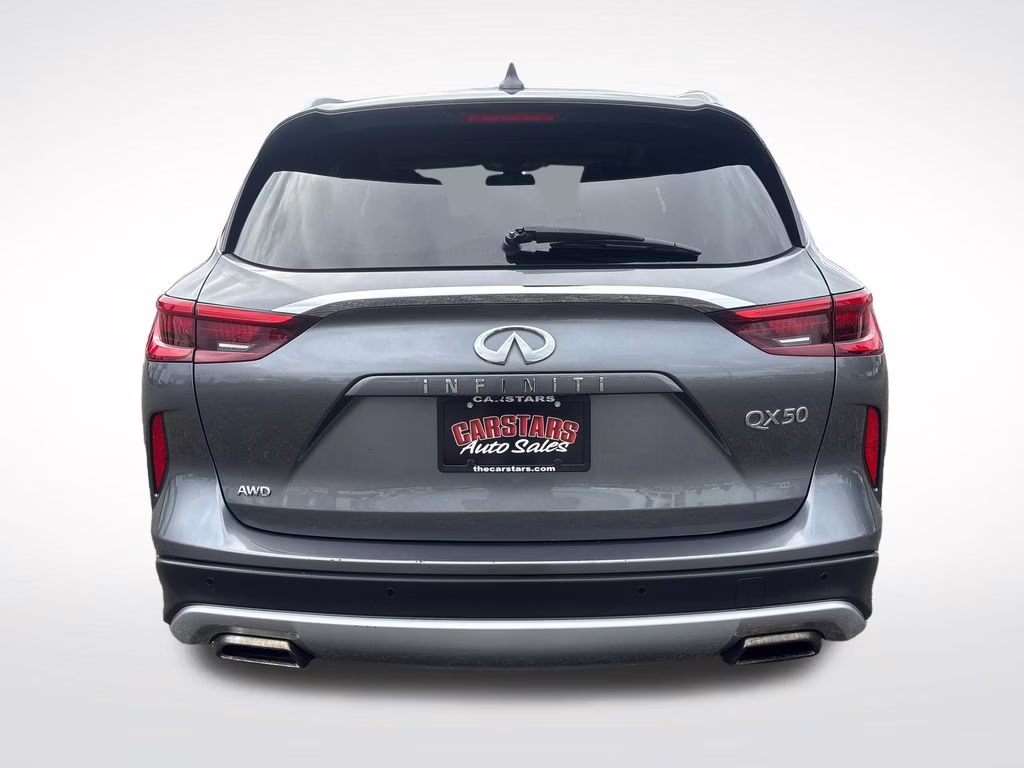 2020 Graphite Shadow INFINITI QX50 LUXE AWD SUV
