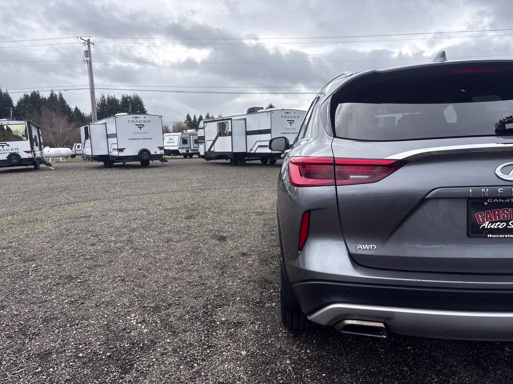 2020 Graphite Shadow INFINITI QX50 LUXE AWD SUV