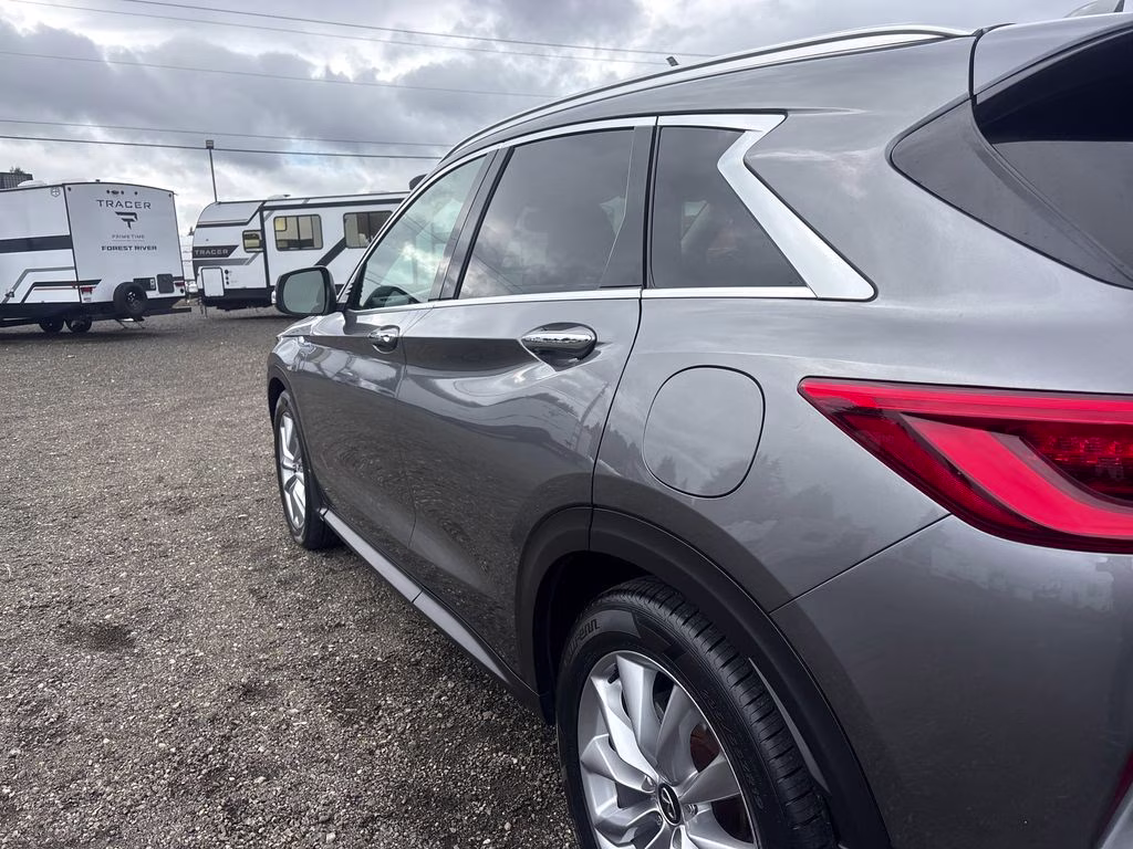 2020 Graphite Shadow INFINITI QX50 LUXE AWD SUV