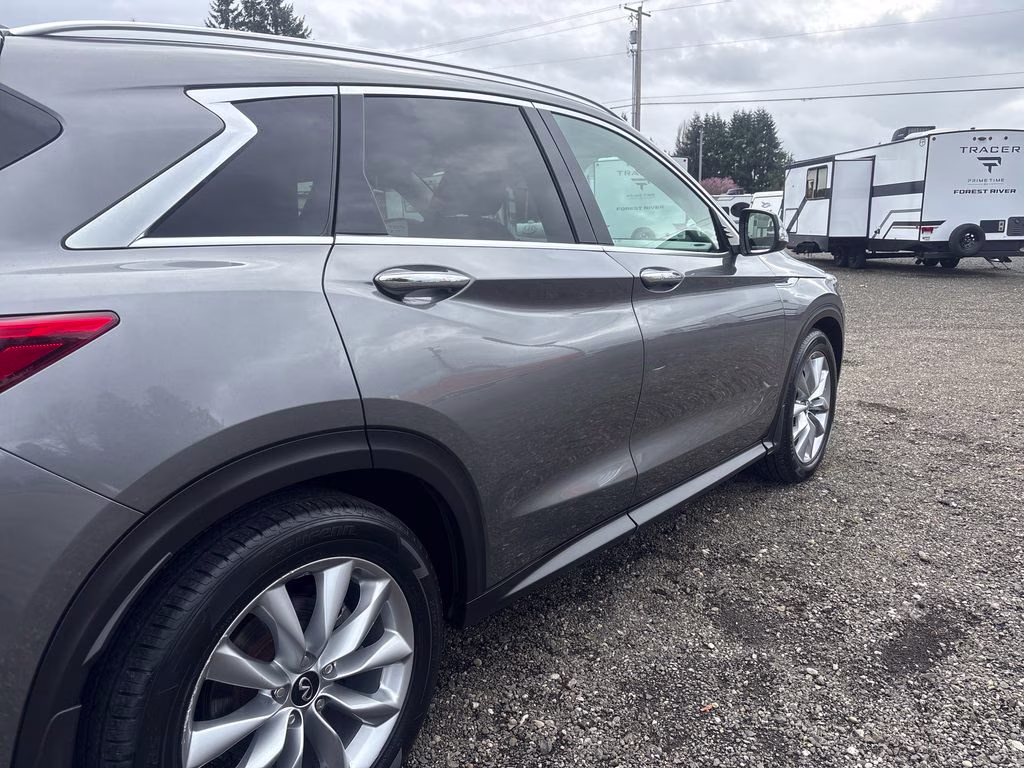 2020 Graphite Shadow INFINITI QX50 LUXE AWD SUV