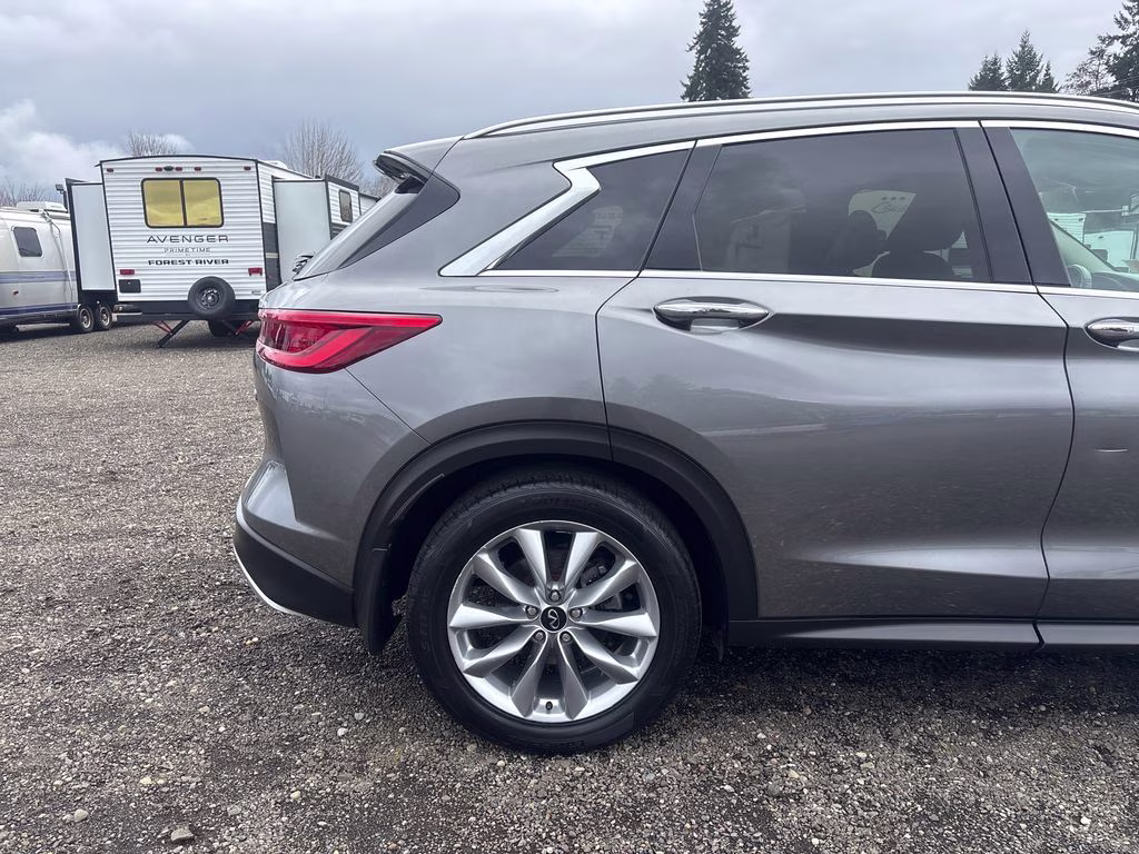 2020 Graphite Shadow INFINITI QX50 LUXE AWD SUV