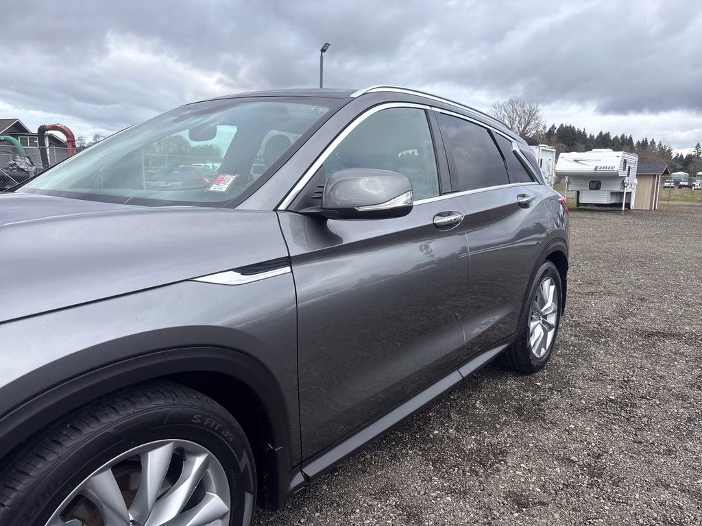 2020 Graphite Shadow INFINITI QX50 LUXE AWD SUV