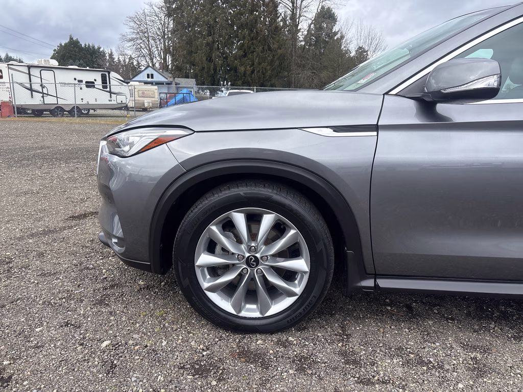 2020 Graphite Shadow INFINITI QX50 LUXE AWD SUV