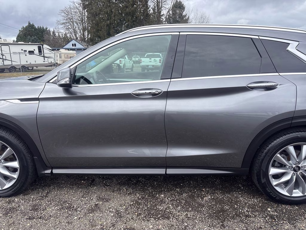2020 Graphite Shadow INFINITI QX50 LUXE AWD SUV