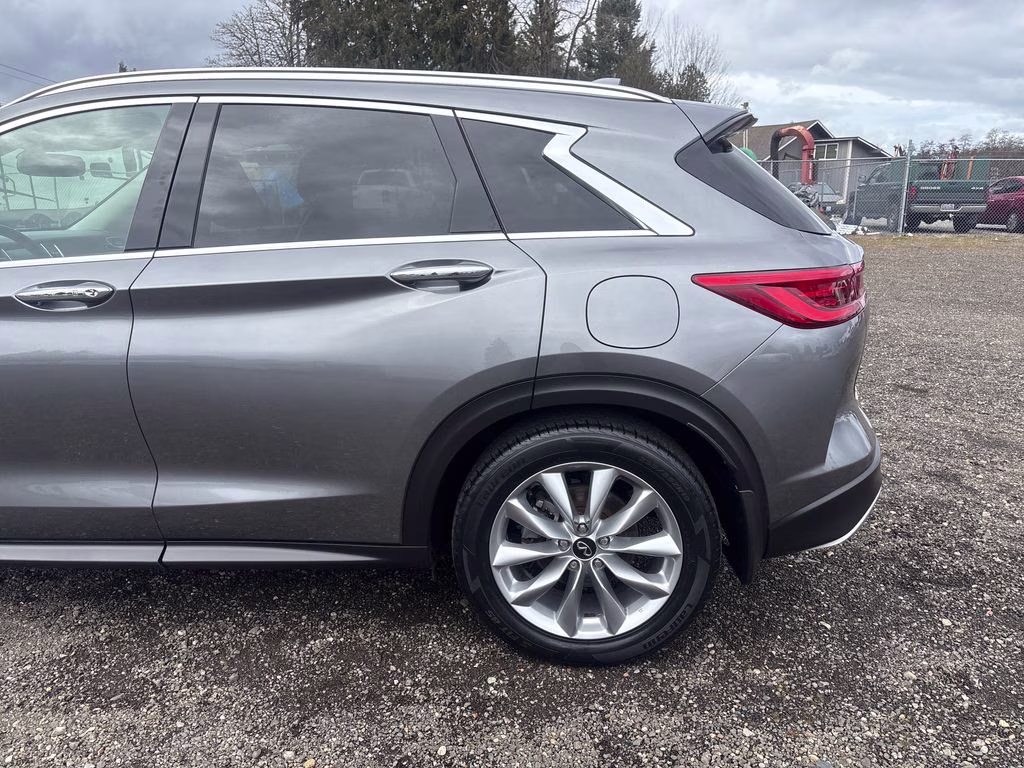 2020 Graphite Shadow INFINITI QX50 LUXE AWD SUV