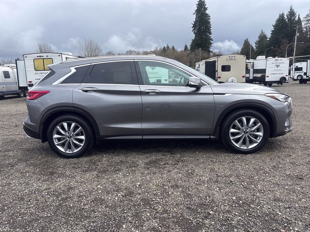 2020 Graphite Shadow INFINITI QX50 LUXE AWD SUV