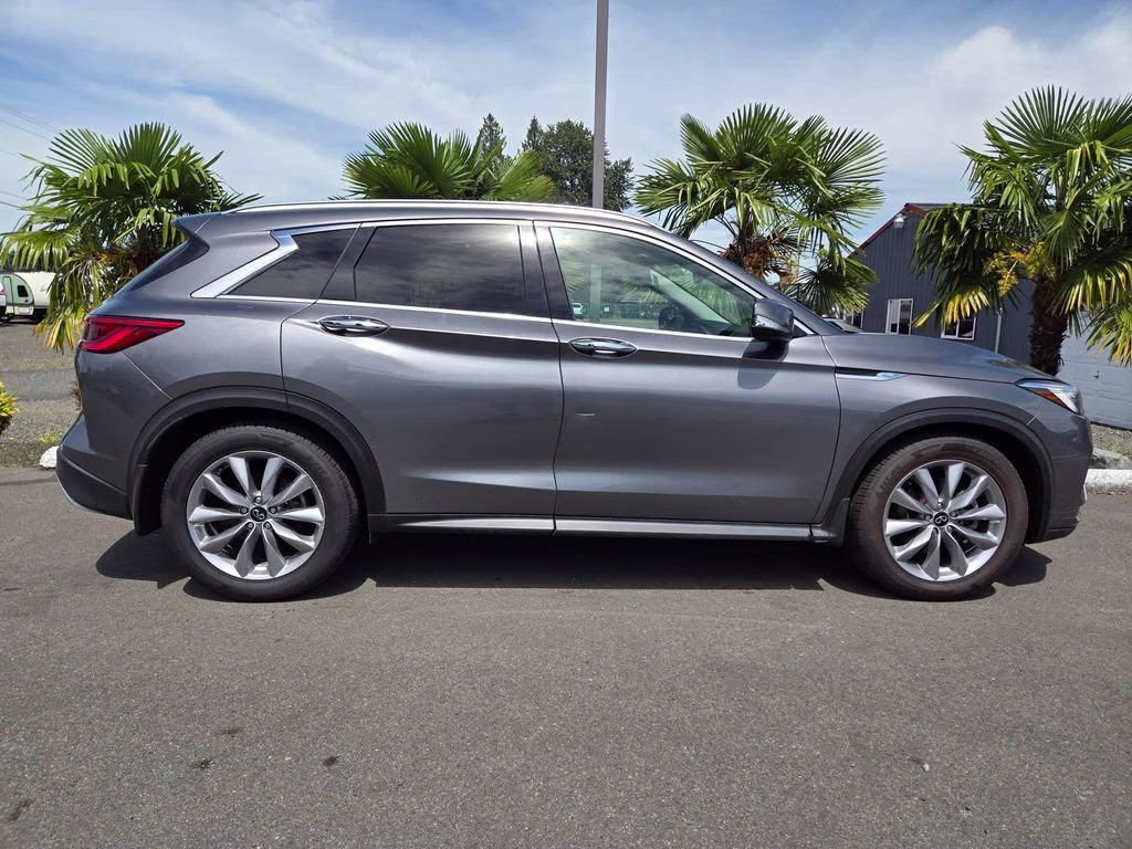 2020 Graphite Shadow INFINITI QX50 LUXE AWD SUV