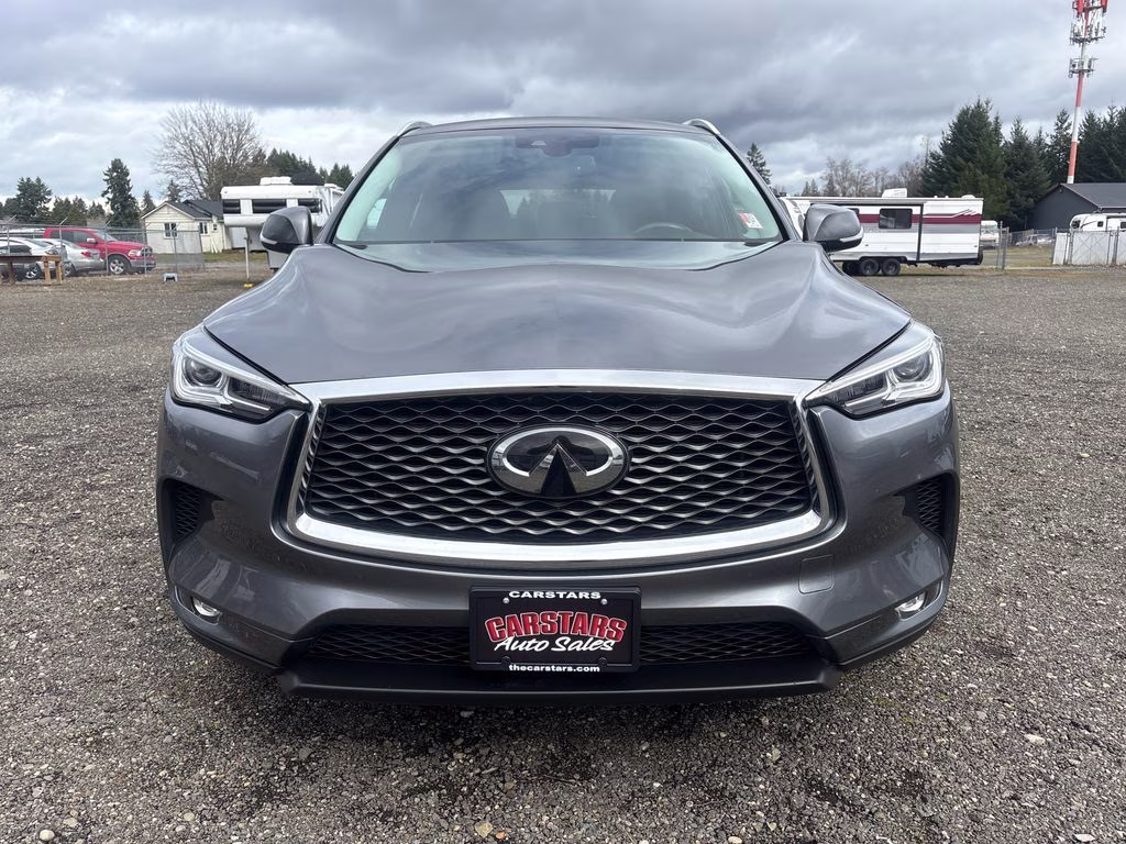 2020 Graphite Shadow INFINITI QX50 LUXE AWD SUV