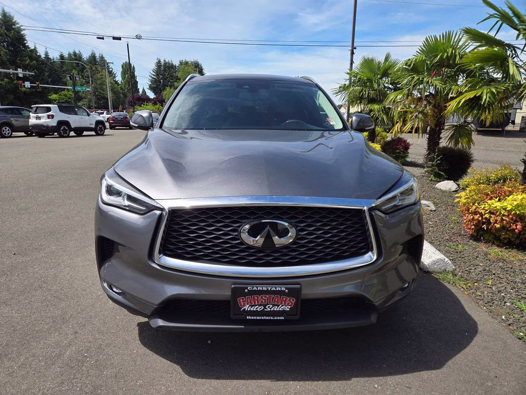 2020 Graphite Shadow INFINITI QX50 LUXE AWD SUV