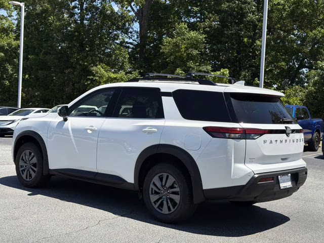 2025 Everest White Pearl Tricoat Nissan Pathfinder SV FWD SUV
