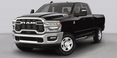 2026 Bright White Clear-Coat Exterior Paint Ram 2500 Black Express 4X4 Truck
