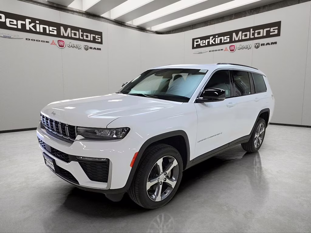 2026 Bright White Clearcoat Jeep Grand Cherokee L Limited 4X4 SUV