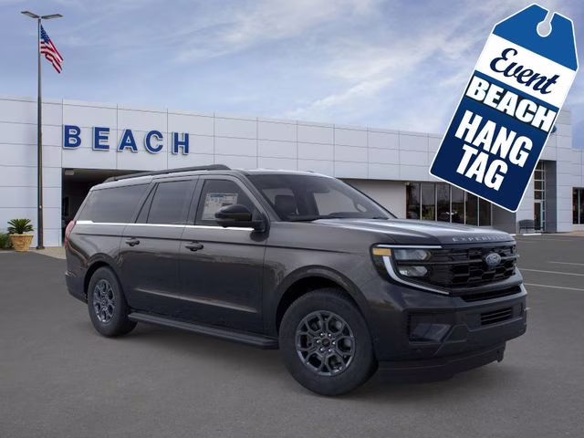 2026 Black Metallic Ford Expedition Max Active 4X4 SUV