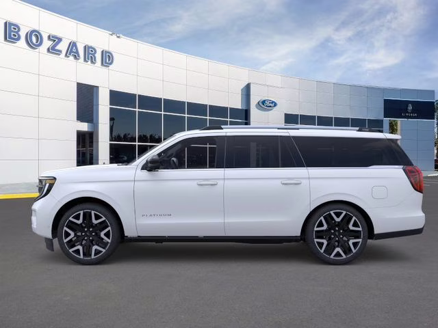 2026 Star White Metallic Tri-Coat Ford Expedition Max Platinum 4X4 SUV