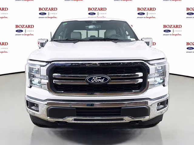 2026 Star White Metallic Tri-Coat Ford F-150 Lariat 4X4 Truck