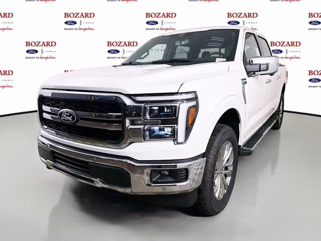 2026 Star White Metallic Tri-Coat Ford F-150 Lariat 4X4 Truck