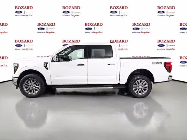 2026 Star White Metallic Tri-Coat Ford F-150 Lariat 4X4 Truck