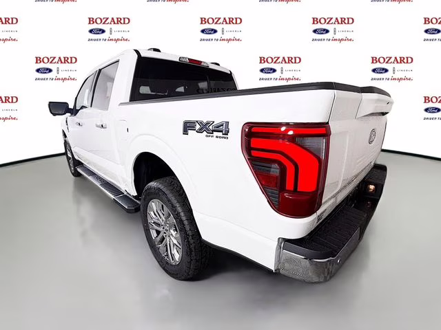2026 Star White Metallic Tri-Coat Ford F-150 Lariat 4X4 Truck