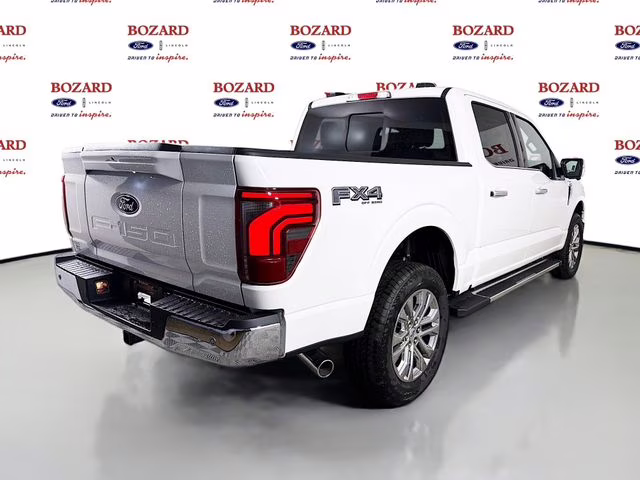 2026 Star White Metallic Tri-Coat Ford F-150 Lariat 4X4 Truck