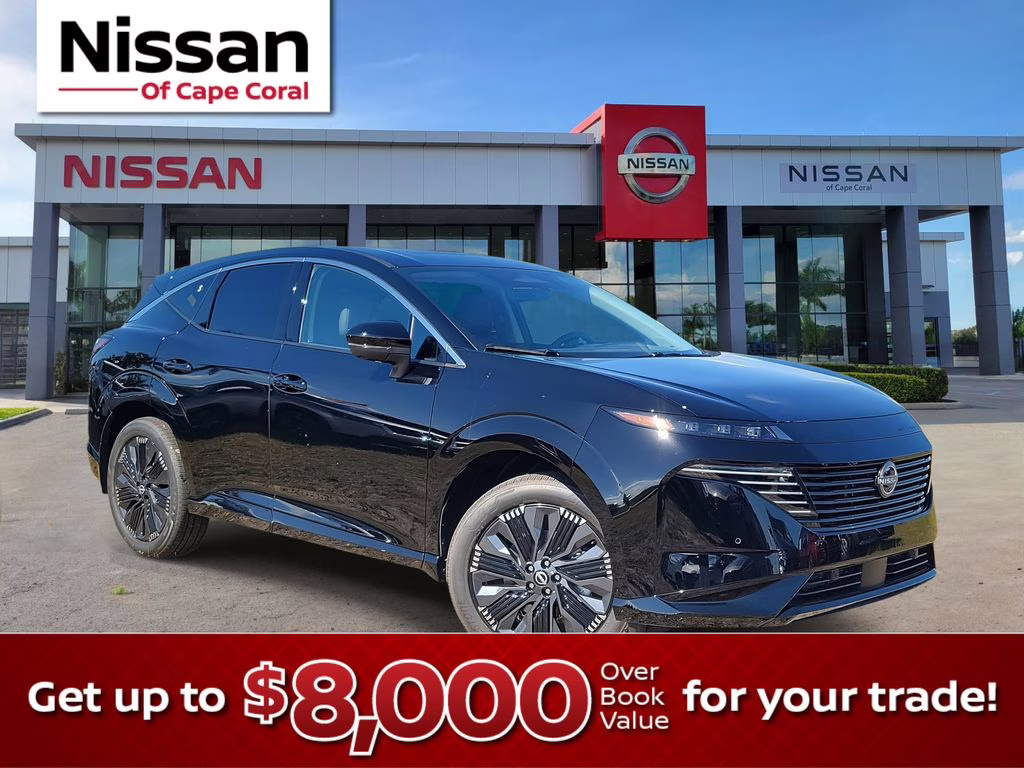 2026 Super Black Nissan Murano Platinum AWD SUV