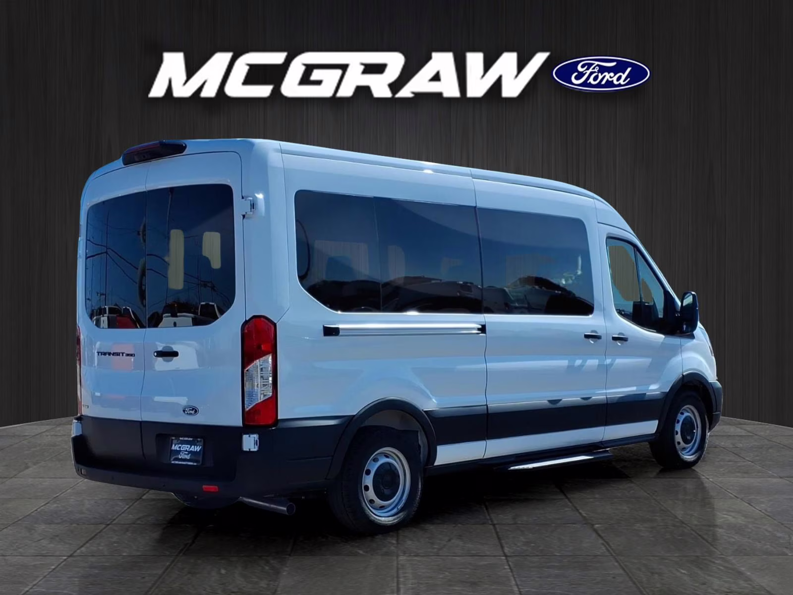 2026 Oxford White Ford Transit-350 XL RWD Crossover