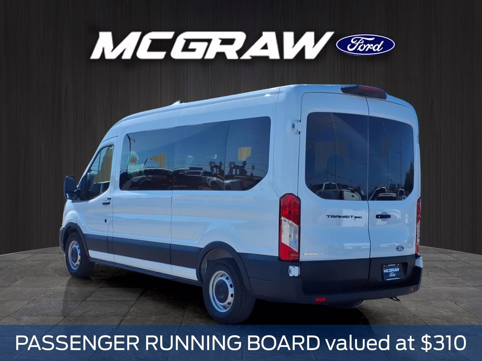 2026 Oxford White Ford Transit-350 XL RWD Crossover