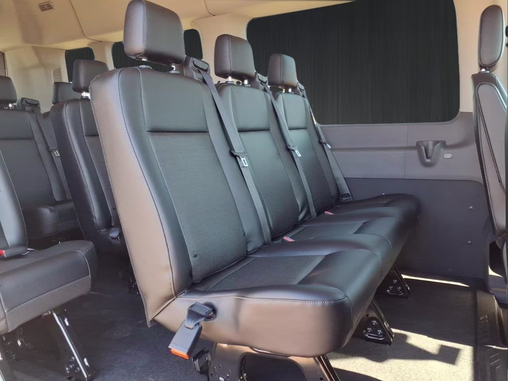 2026 Oxford White Ford Transit Wagon XL RWD Crossover