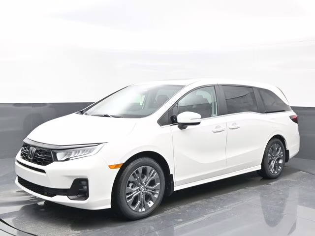 2026 Platinum White Pearl Honda Odyssey Touring FWD Van