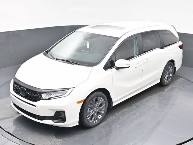 2026 Platinum White Pearl Honda Odyssey Touring FWD Van